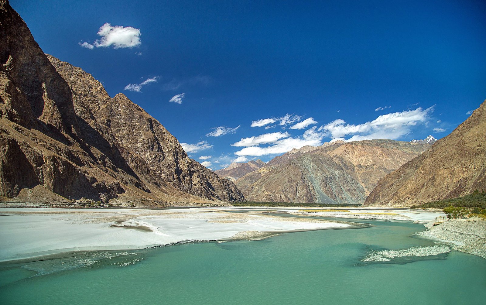The Indus near Skardu, Gilgit-Baltistan