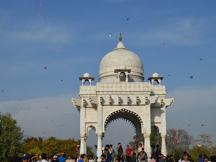 Kites over Lahore at Basant