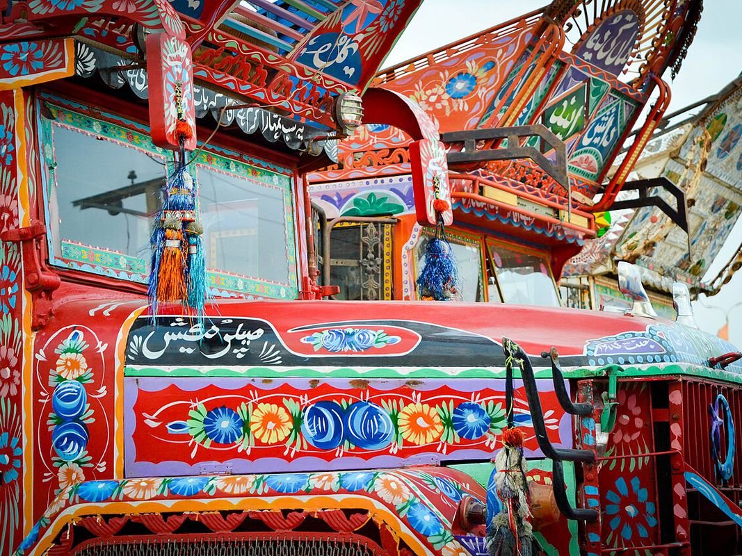 Truck art from Pakistan